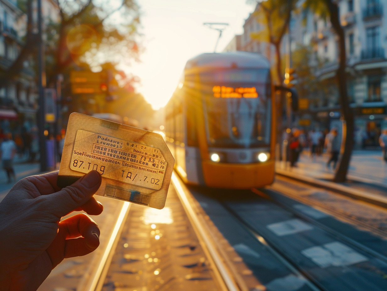 tram ticket